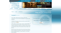 Desktop Screenshot of clinicadentalriosdent.com